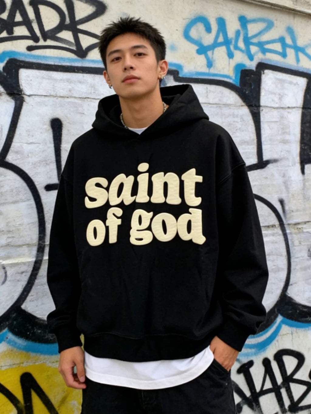 Heavyweight Raw Hem Hoodie