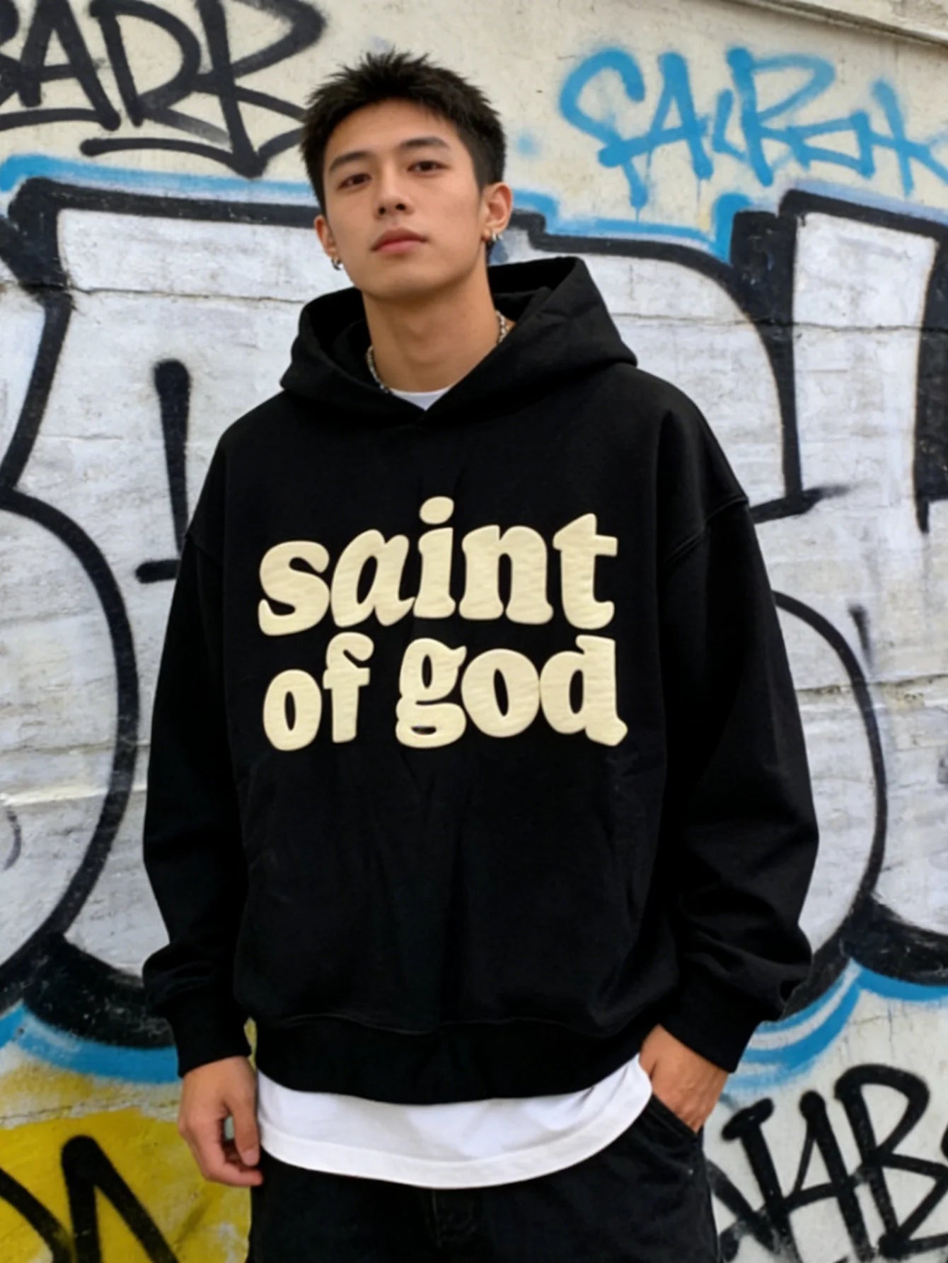 Heavyweight Raw Hem Hoodie