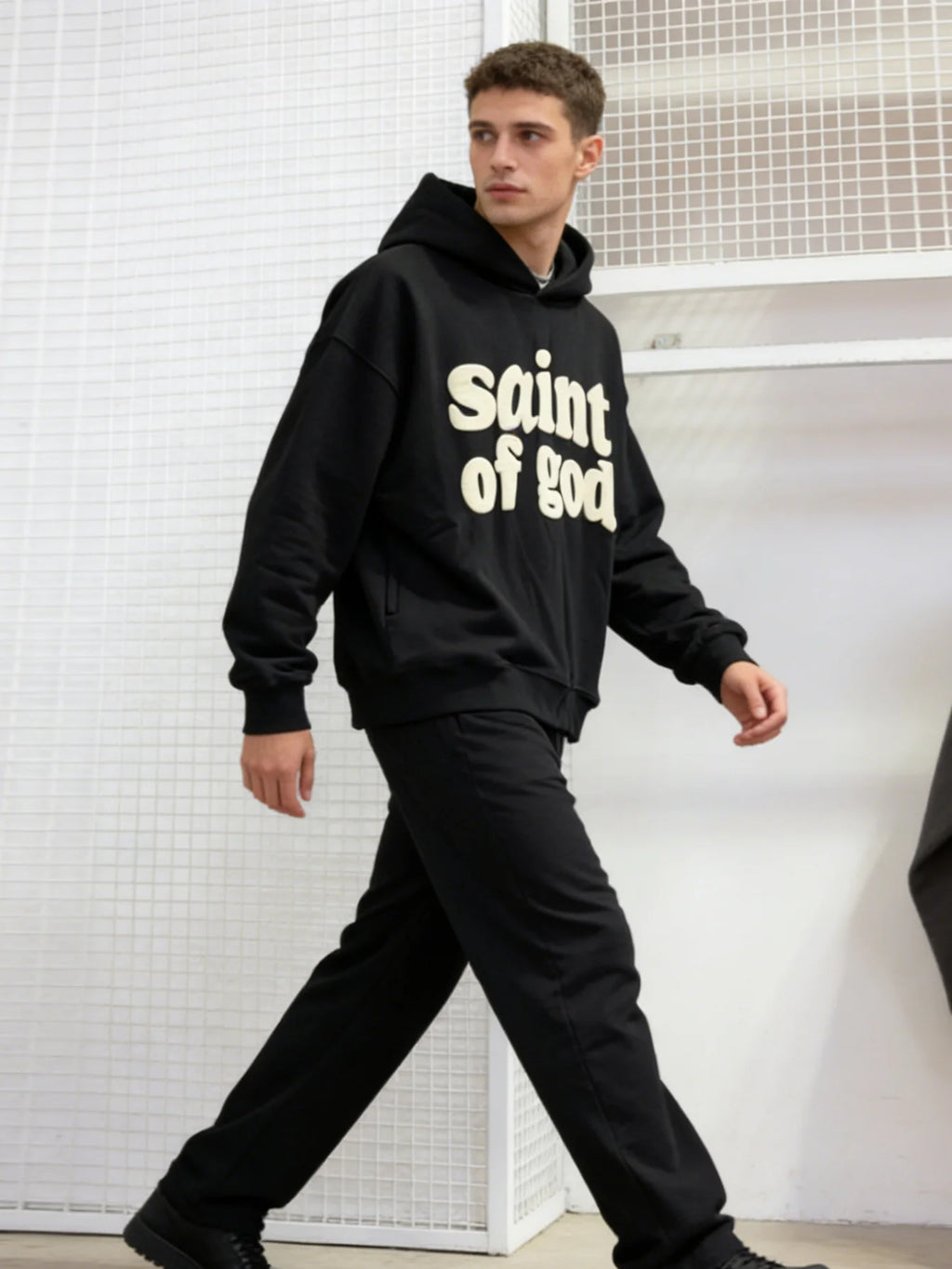 Heavyweight Raw Hem Hoodie