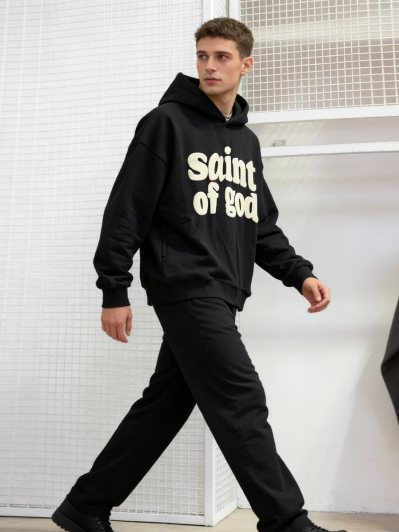 Heavyweight Raw Hem Hoodie