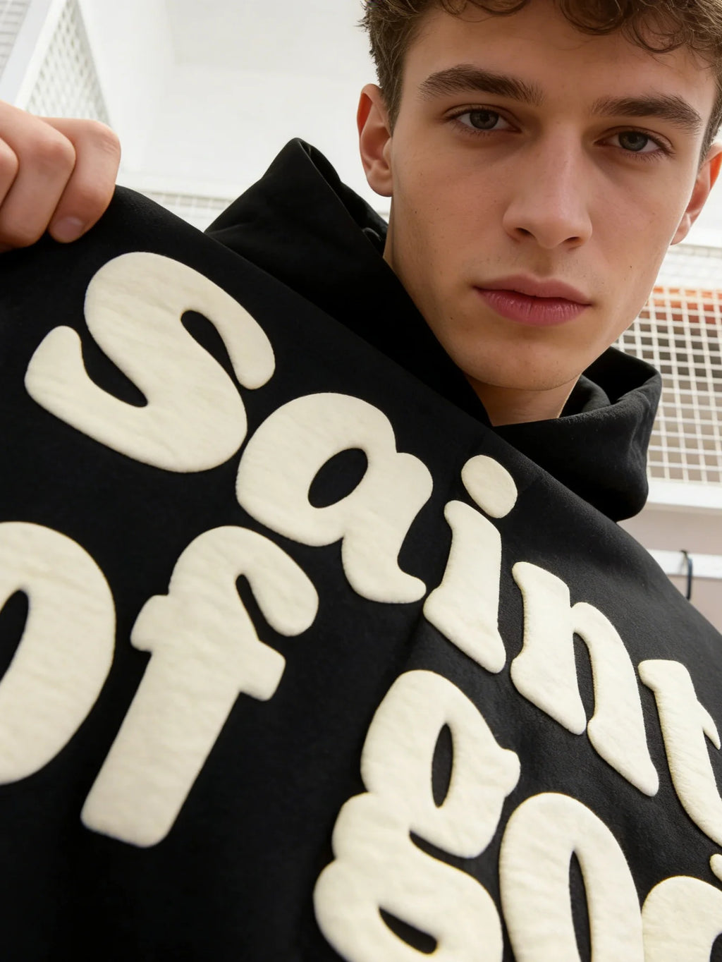 Heavyweight Raw Hem Hoodie