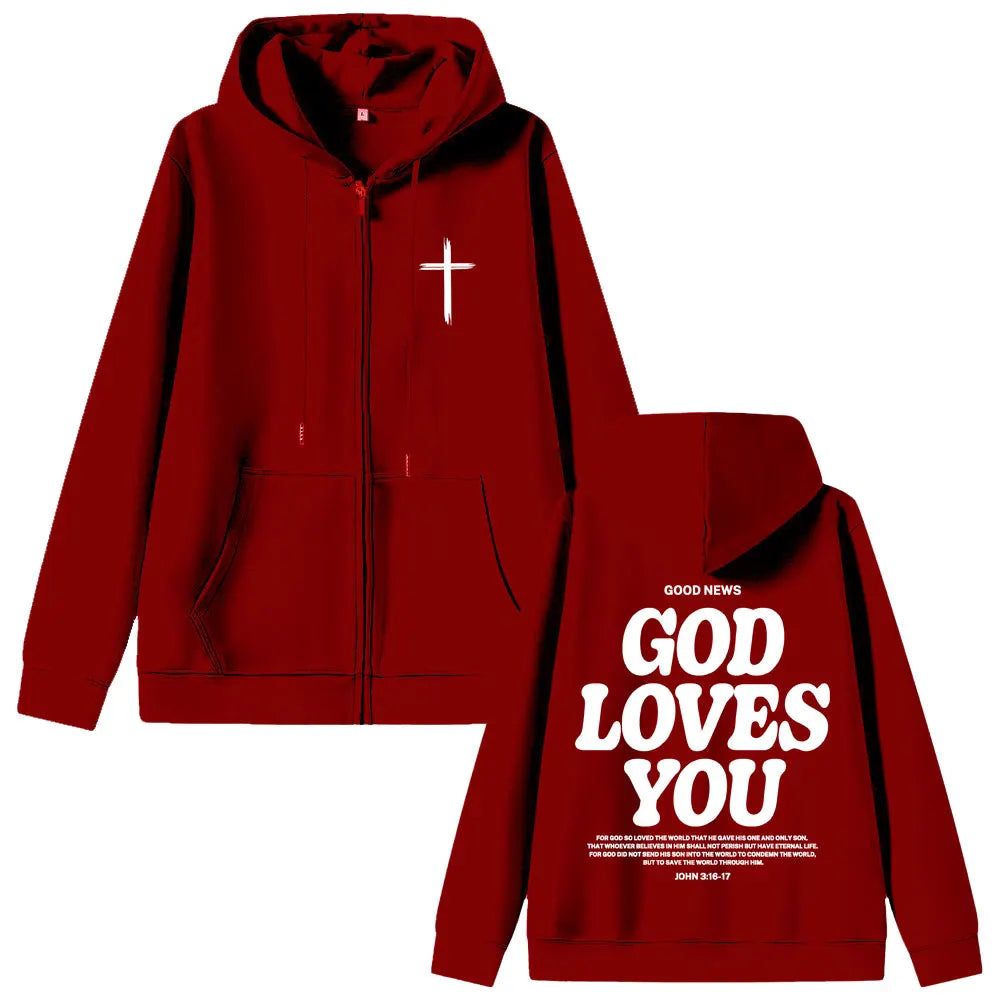 Good News Zip Hoodie