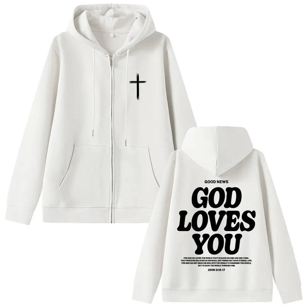 Good News Zip Hoodie