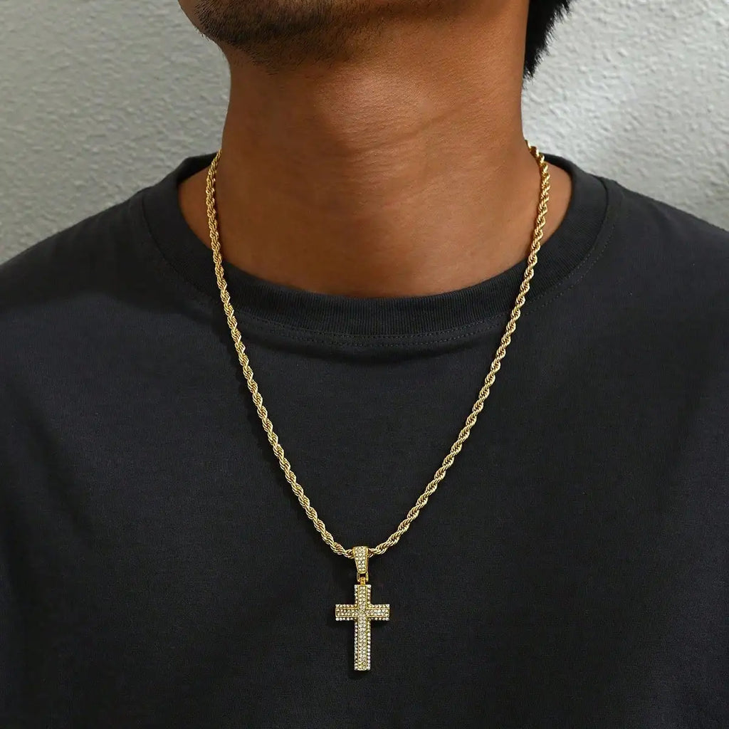 Gold Cross Necklace