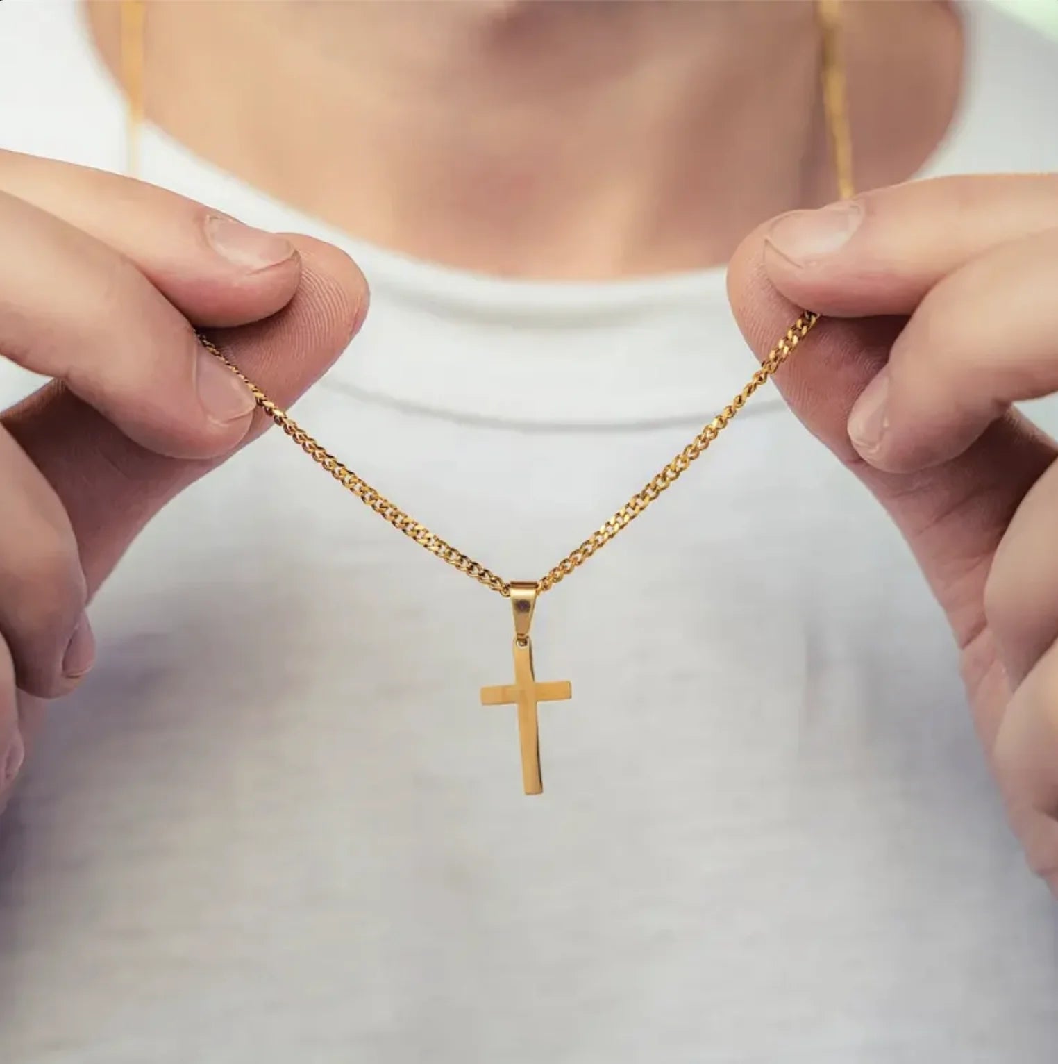 Cuban Cross Necklace