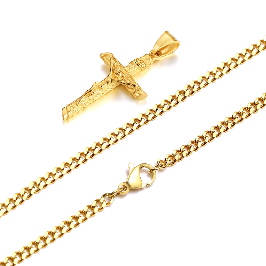 Gold Cross Necklace