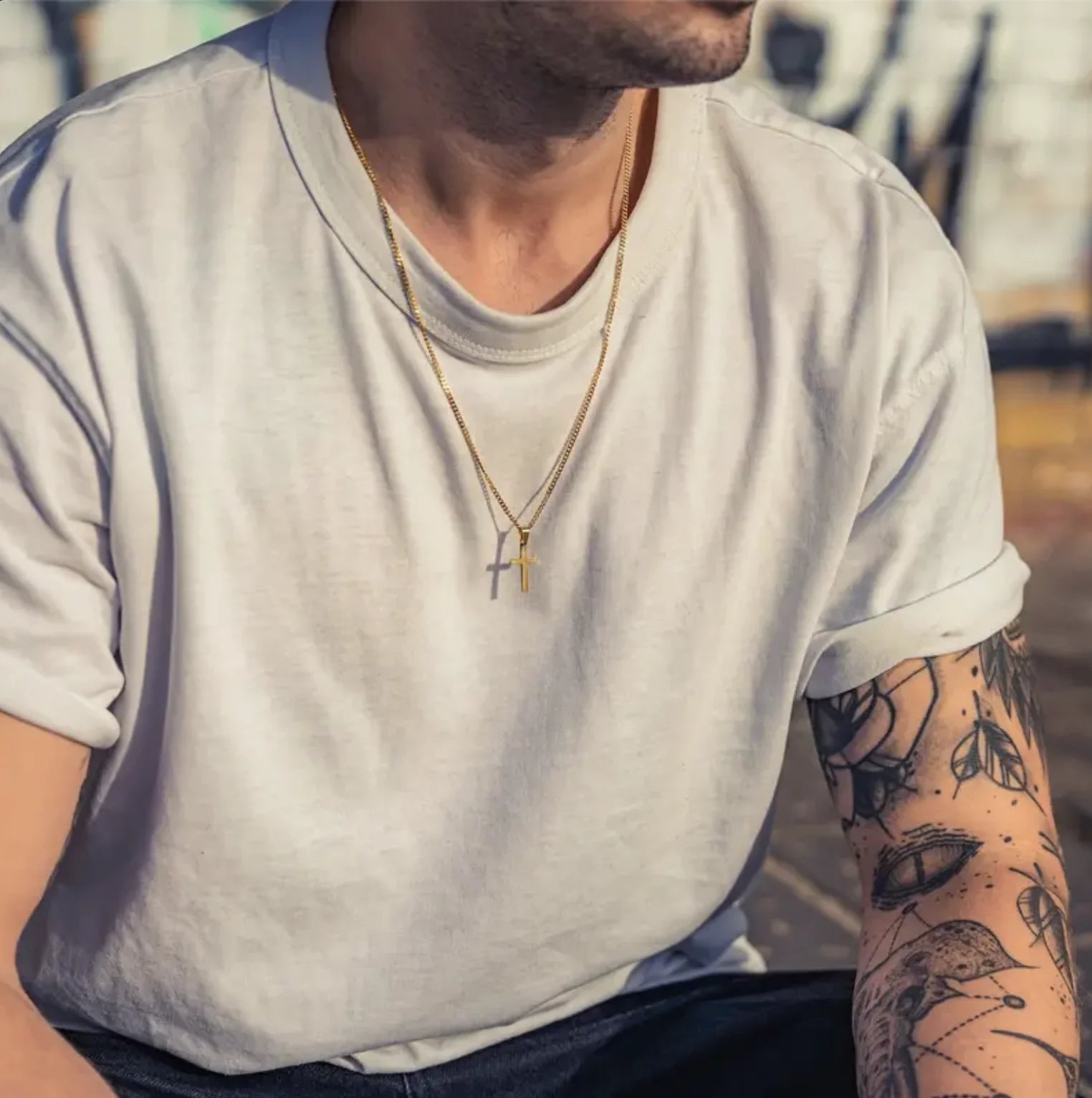 Cuban Cross Necklace