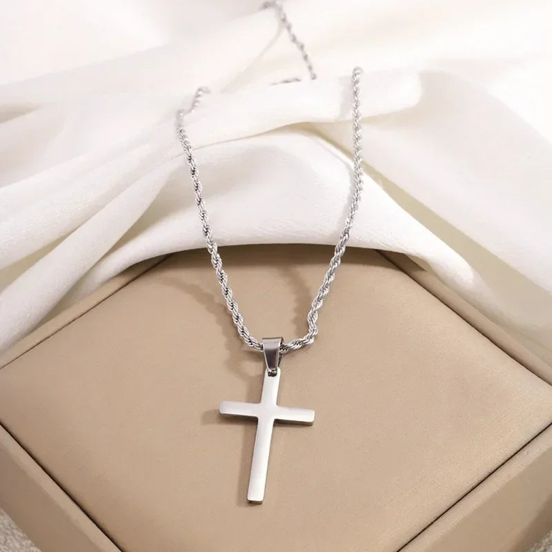 Minimalist Cross Necklace