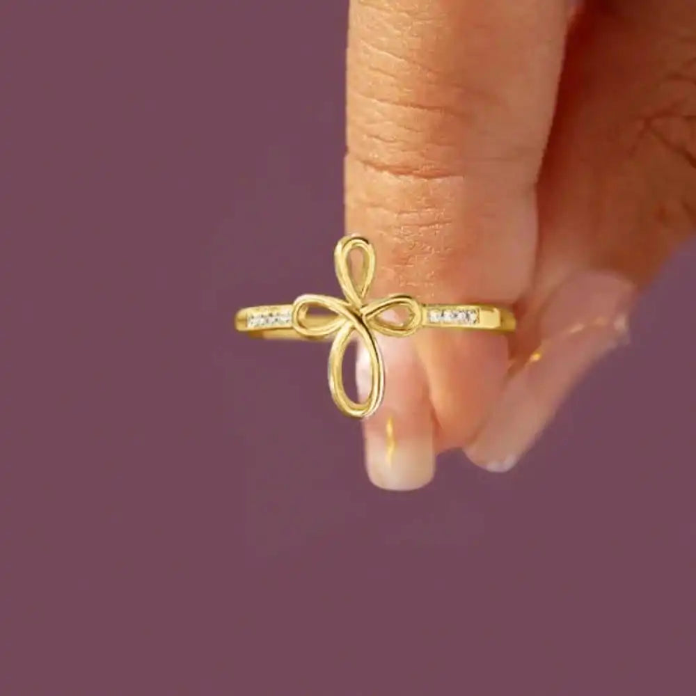 Vintage Cross Ring