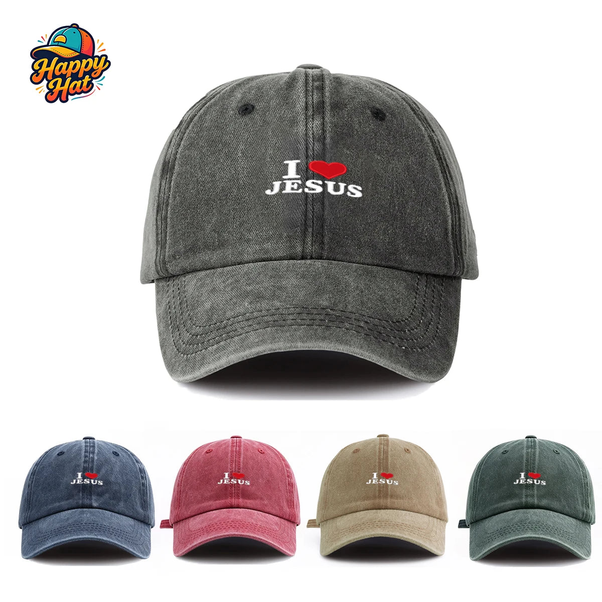 I Love Jesus Cap
