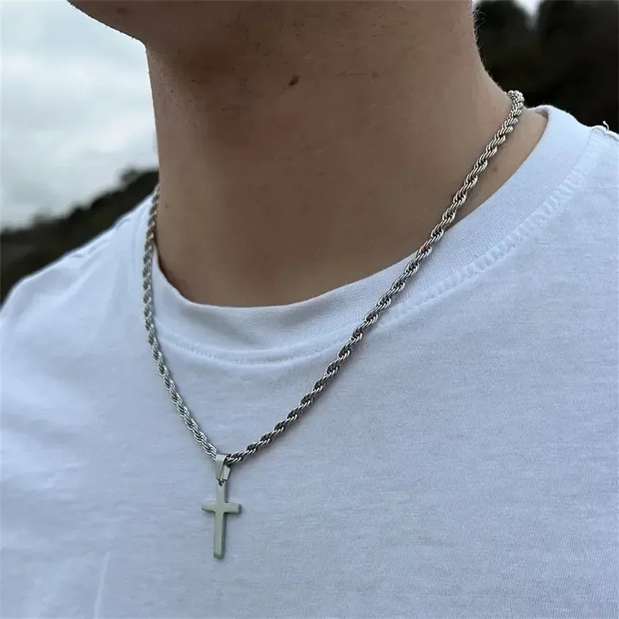 Minimalist Cross Necklace