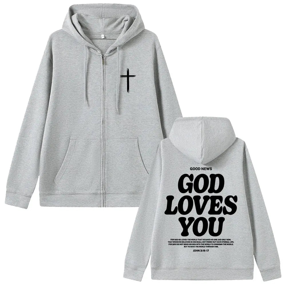Good News Zip Hoodie