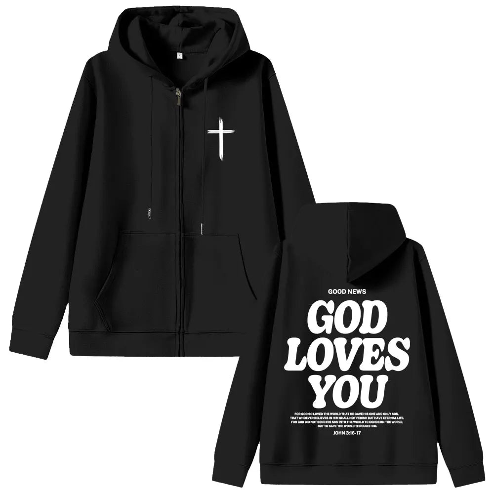 Good News Zip Hoodie