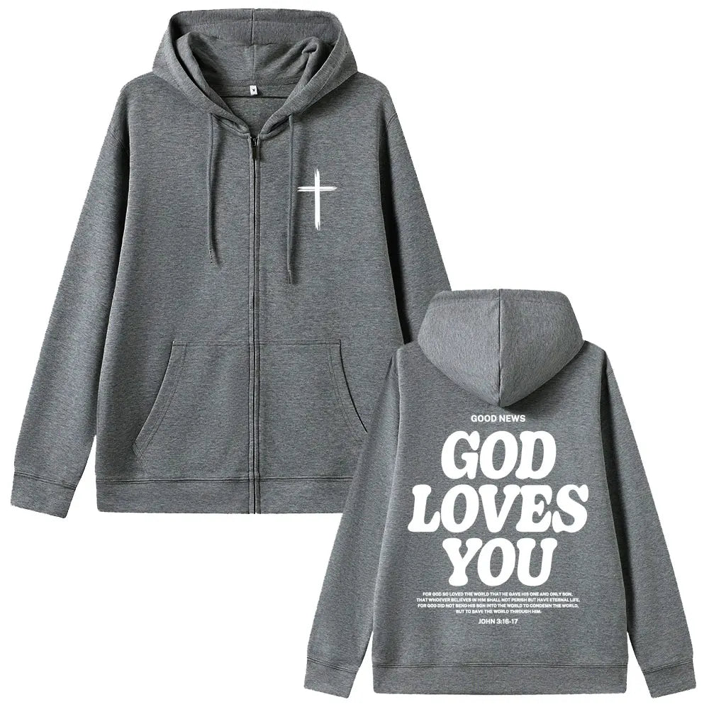 Good News Zip Hoodie