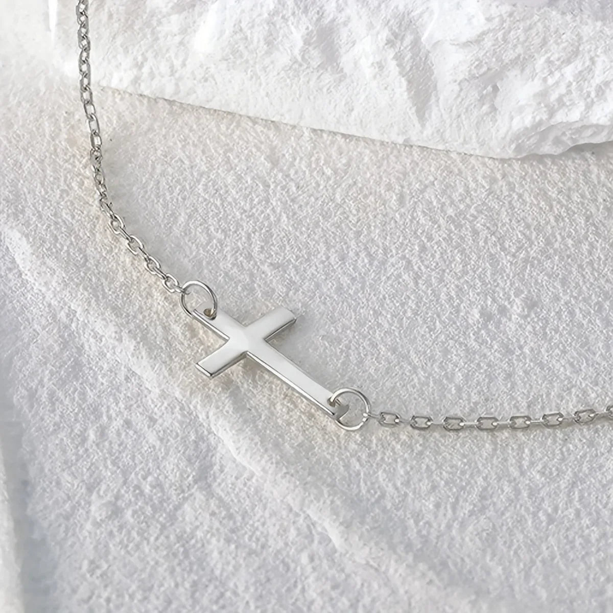 Cross Chain Bracelet