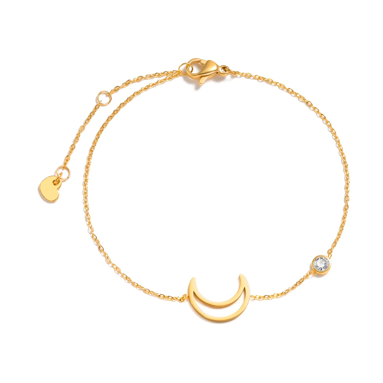 Birthstone Cross Bracelet