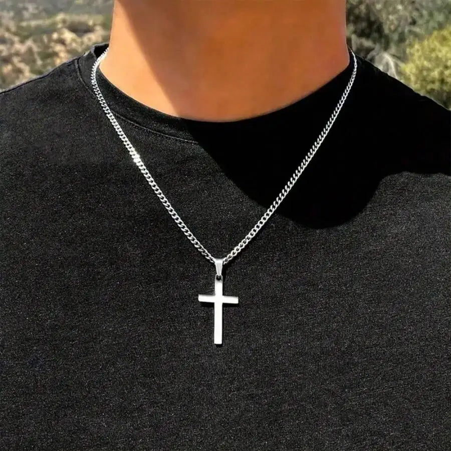 Men's Cross Necklace