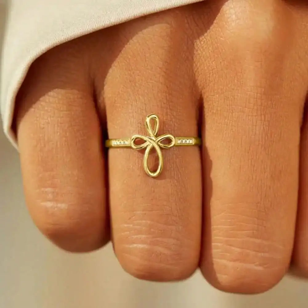 Vintage Cross Ring