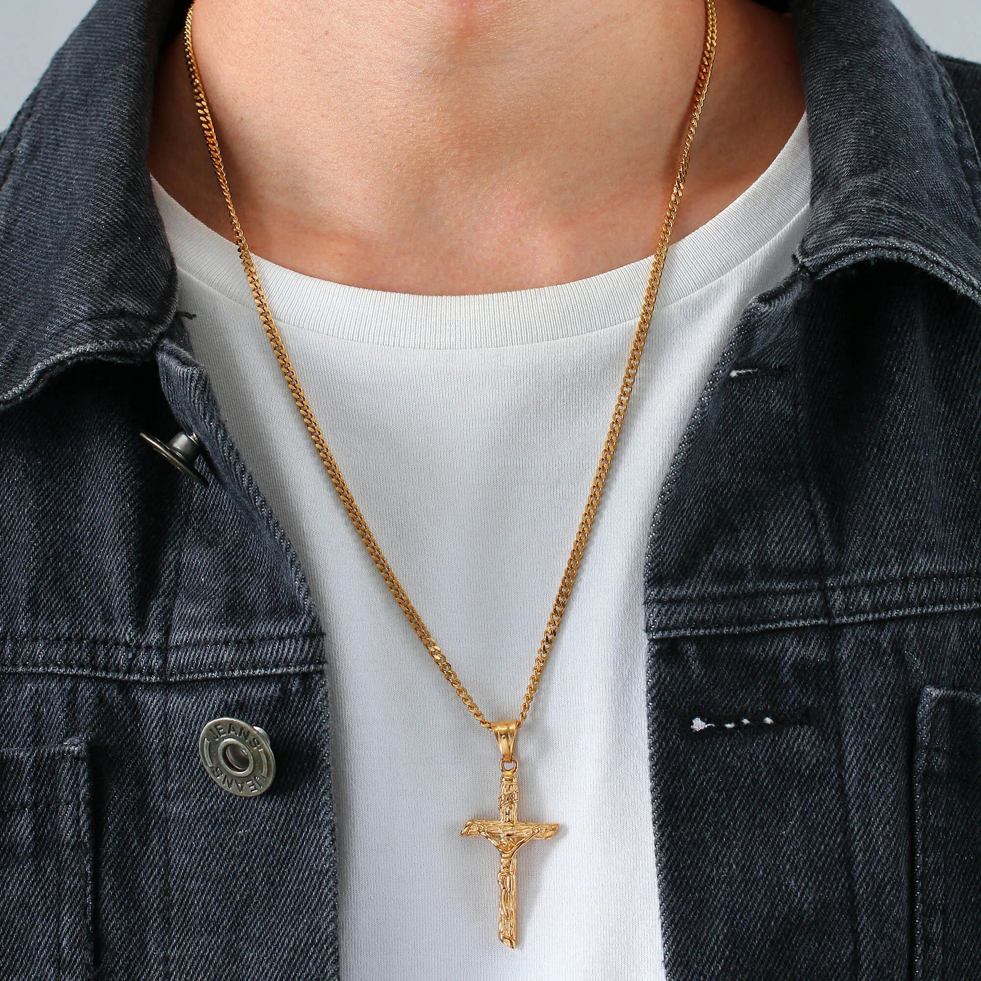 Gold Cross Necklace