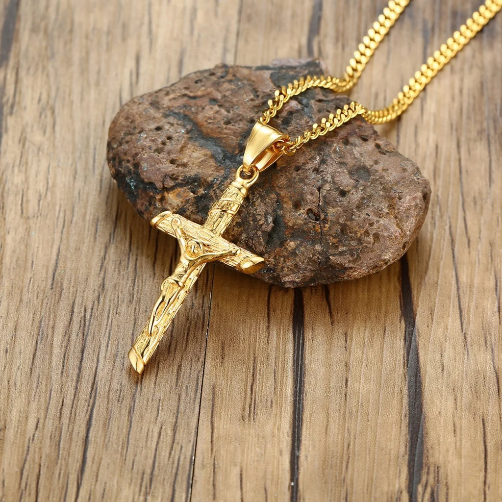 Gold Cross Necklace
