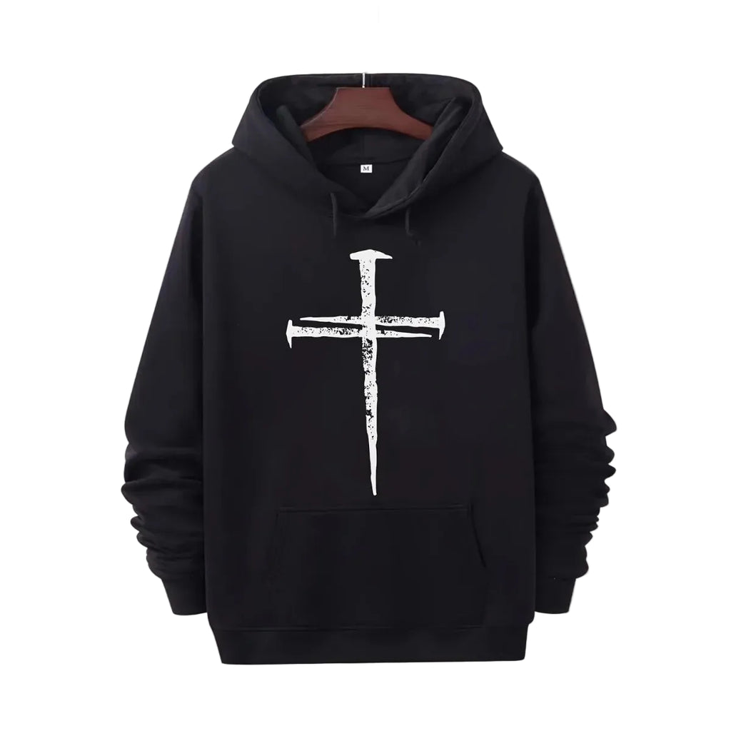 Heavyweight Cross Hoodie