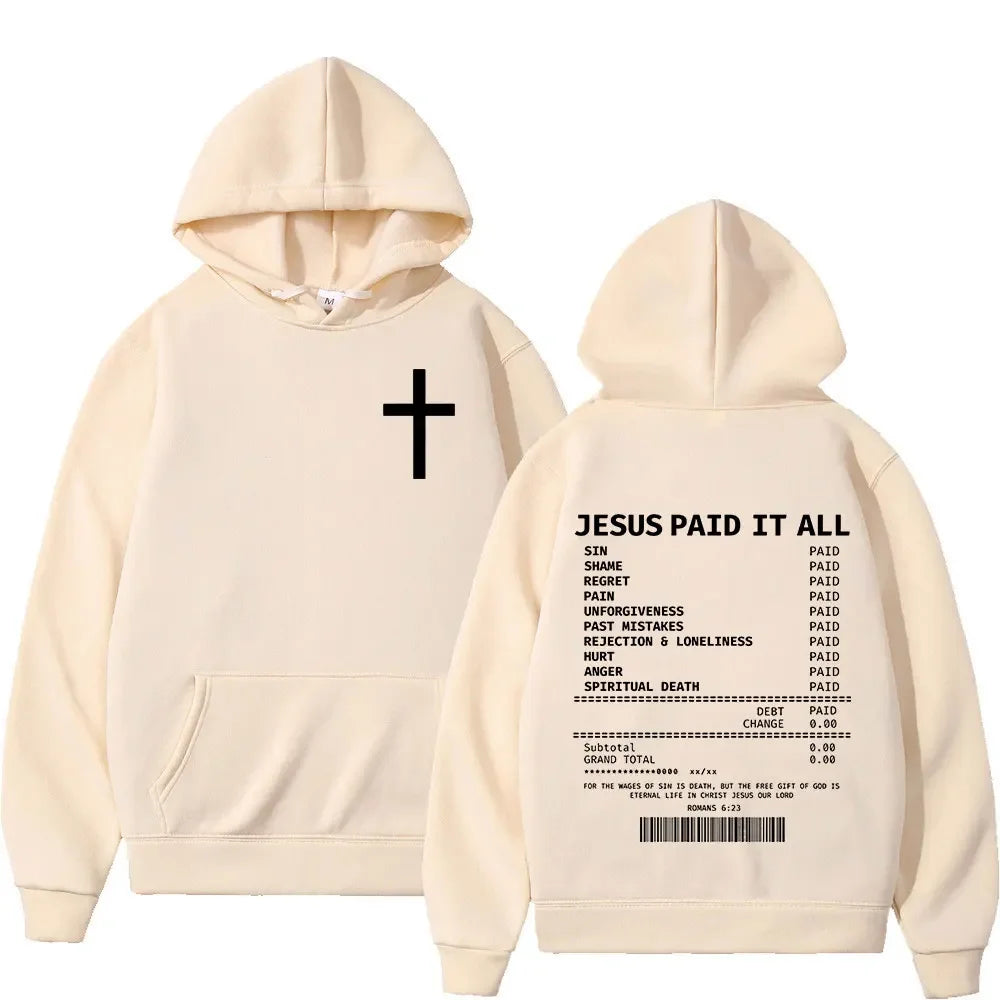 Jesus Paid It All Hoodie
