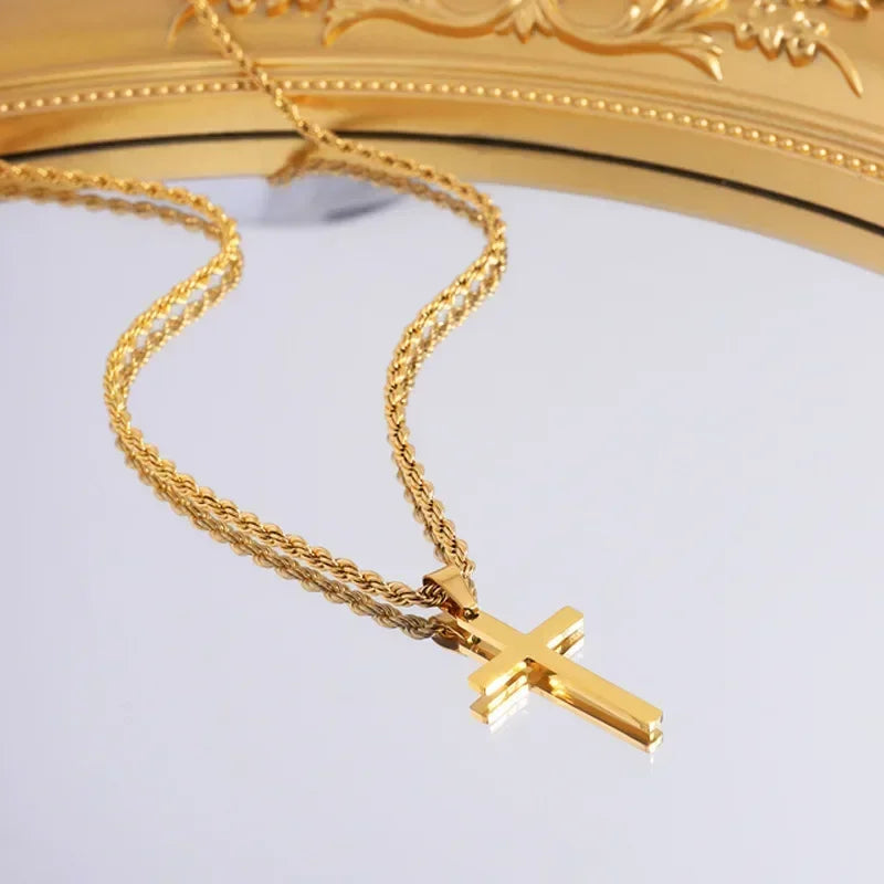 Minimalist Cross Necklace