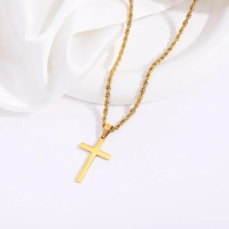Minimalist Cross Necklace