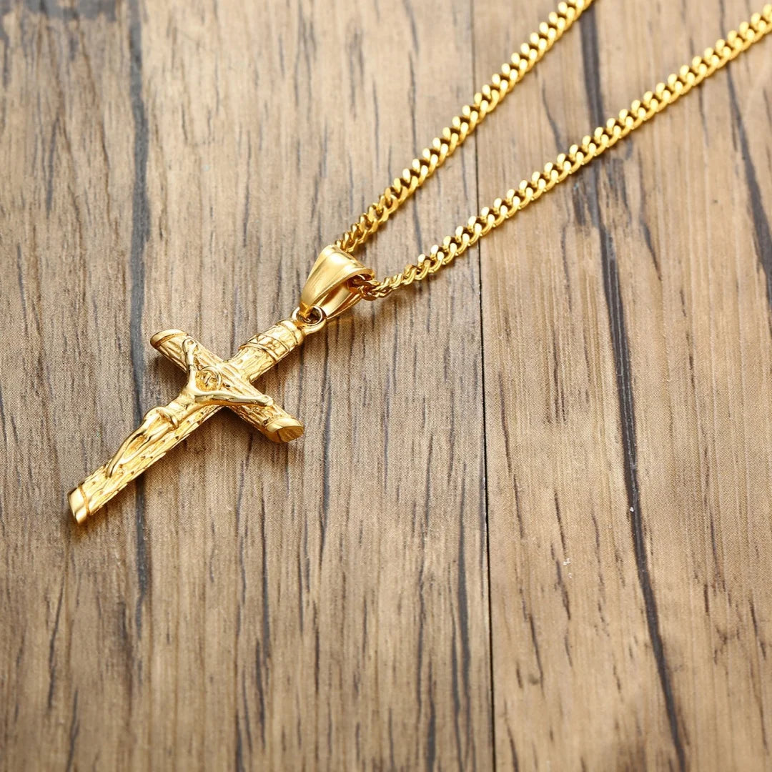 Gold Cross Necklace