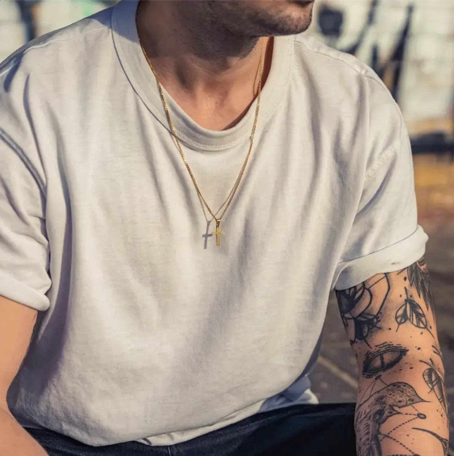 Cuban Cross Necklace